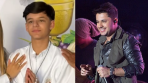 Filho de Cristiano Araújo choca fãs pela semelhança com o cantor; veja